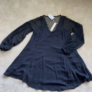 Flowy little black dress